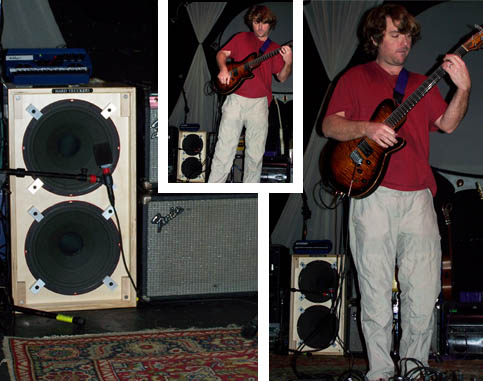Keller Williams using a JG-1 with Tone Tubby speakers